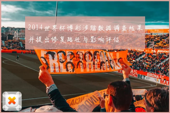 2014世界杯博彩涉赌数据调查结果并提出修复路径与影响评估